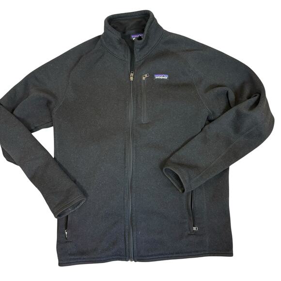 Patagonia Jacket Men’s L Black Fleece Better Sweater Outdoor Hiking Camping - Picture 2 of 5
